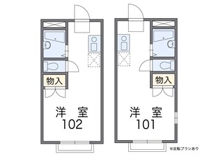 レオパレスルミエールの物件間取画像